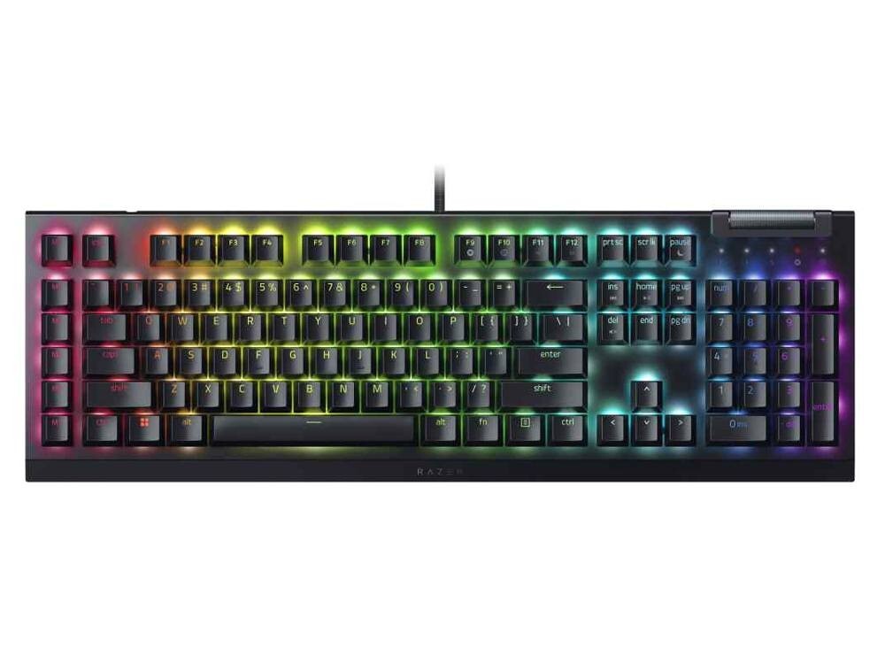 Razer Blackwidow V4 X Mechanical Gaming Keyboard - Green Switch - RZ03-04700100