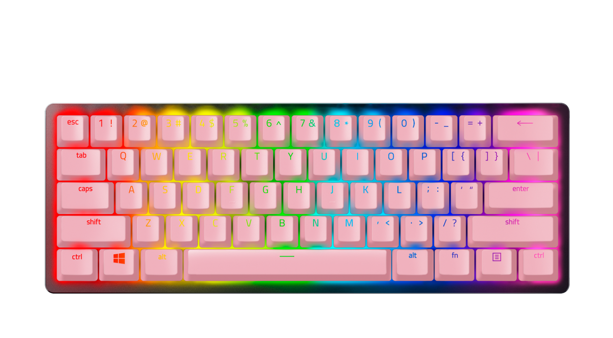 Razer PBT 120 Keycaps + Coiled USB Cable Upgrade Set