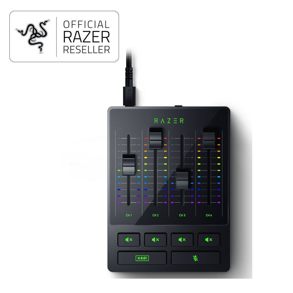 Razer Audio Mixer All-in-One Analog Mixer for Broadcasting/Streaming