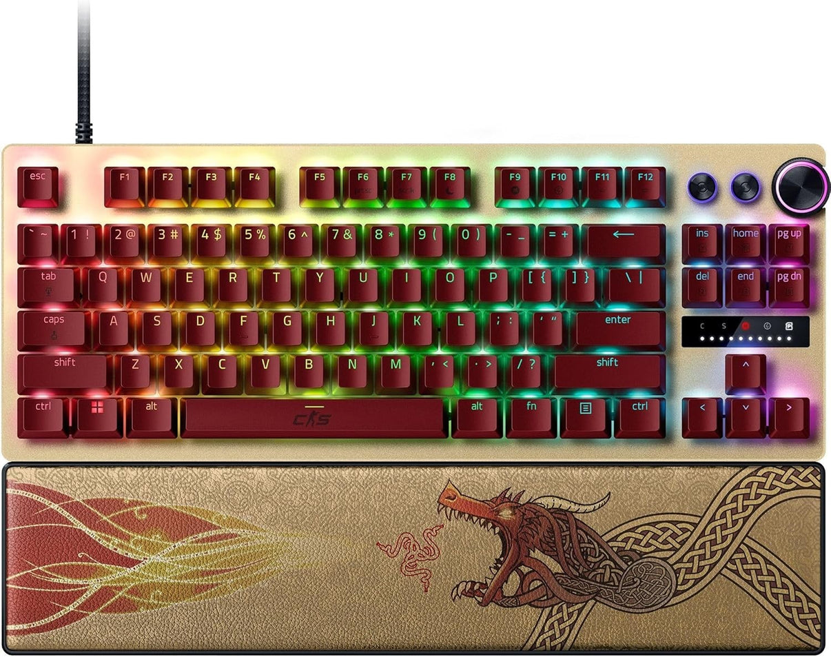 Razer Huntsman V3 Pro Tenkeyless Gaming Keyboard - Counter-Strike 2 Edition