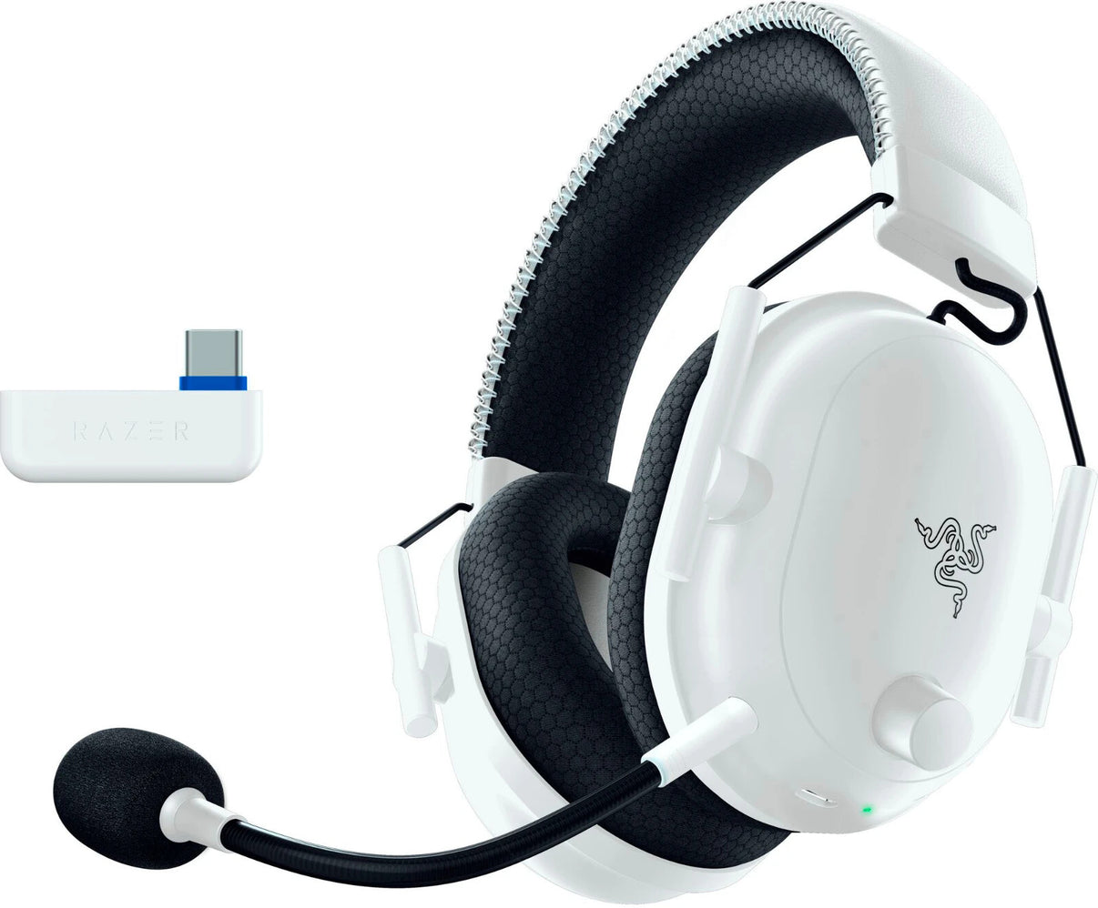 Razer BlackShark V2 Pro Wireless Headphones - White - Playstation Licensed