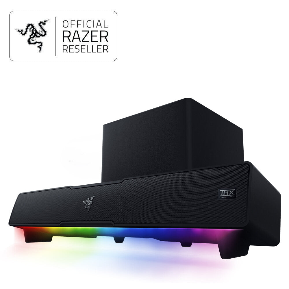 Razer Leviathan V2 PC Gaming Soundbar with Subwoofer - RZ05-03920100