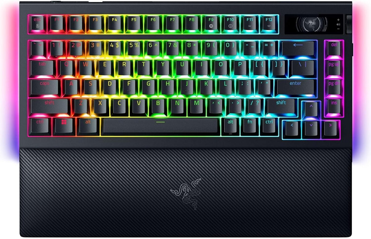 Razer BlackWidow V4 Pro 75% Wireless Hot-swappable Gaming Keyboard RZ03-05130100