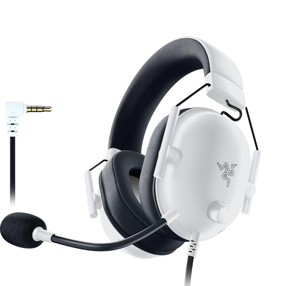Razer BlackShark V2 X Wired Esports Gaming Headset for PlayStation 5 - White