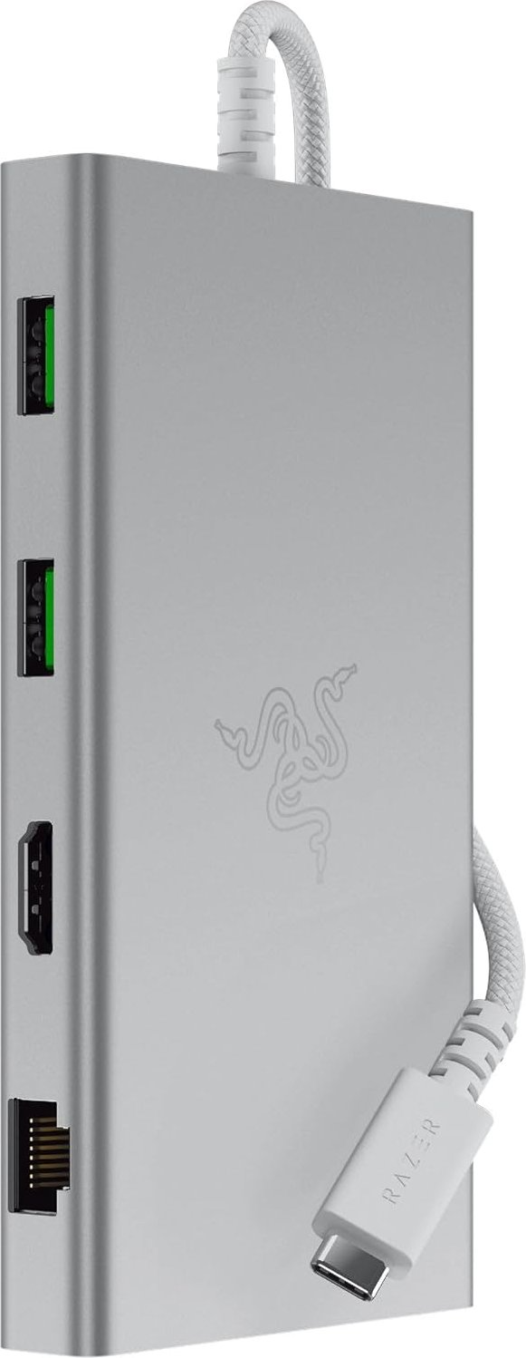 Razer USB-C Dock 11-in-1 Multiport Adapter - Mercury RC21-02250200