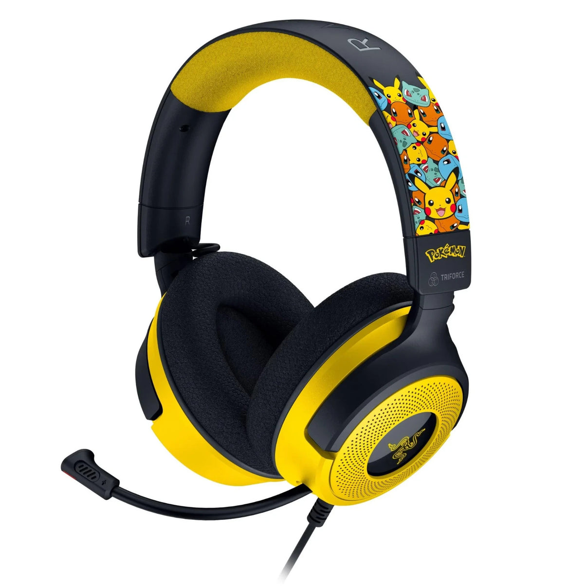 Razer Kraken V4 X Wired Gaming Headset - Pokémon Kanto Starter Edition