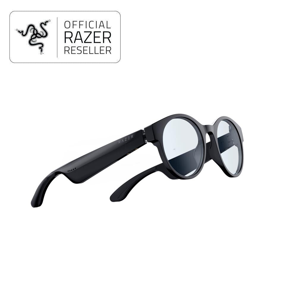 Razer Anzu - Smart Glasses (Round Blue Light + Sunglass Bundle Pack Large)