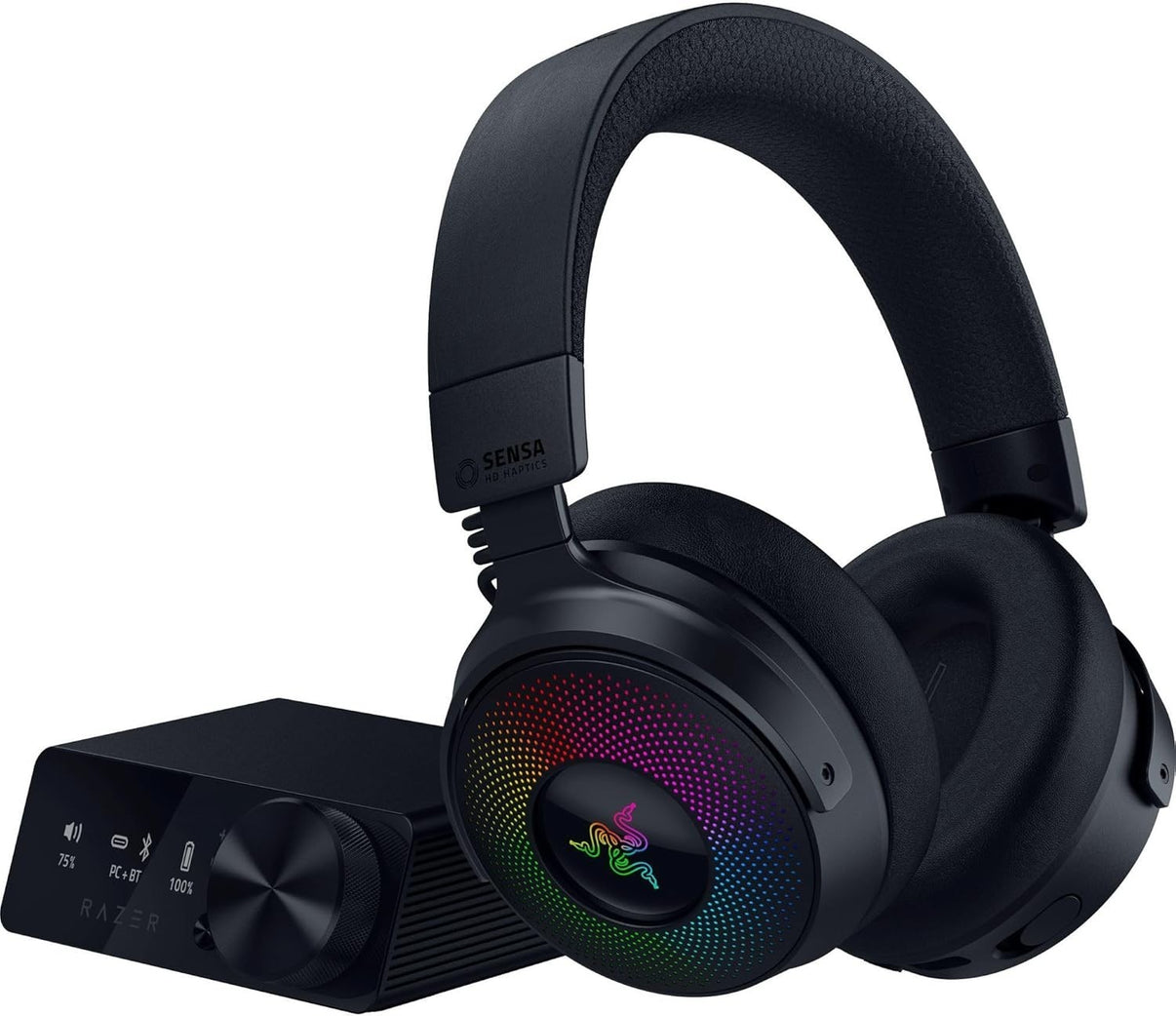 Razer Kraken V4 Pro Wireless RGB Gaming Headset - Black